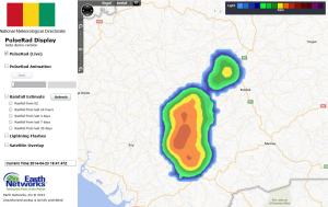 PulseRad shows strong storms
